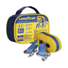 Towing cable with mugs, goodyear, 5 tons, 5 meters