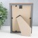 Photo frame plastic "Rainbow" 10x15 cm, matte gold