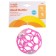 Developing toy Bright Starts, OBALL ball, with a rattle, pink color