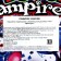 Caramel Lollice with chewing gum "Vampire", 5 g