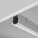 Aluminum profile of the Led Strip Alm-2020-S-2M, 200x2x2 cm, silver color