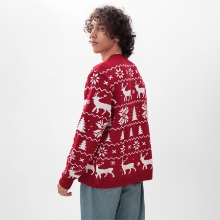 New Year. Knitted jumper KAFTAN "New Year" size 54-4
