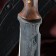 Caucasian knife, tourist "east" with scabbard, steel - 40x13, handle - nut, 14 cm