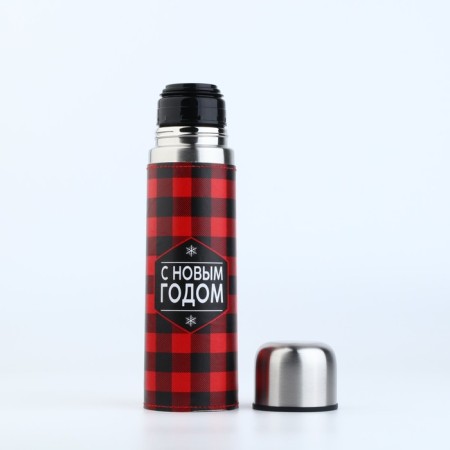 New Year. Thermos in Kozhzam "Happy New Year", 500 ml-3