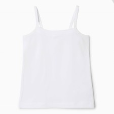 T -shirt for girls, white color, height 116 cm