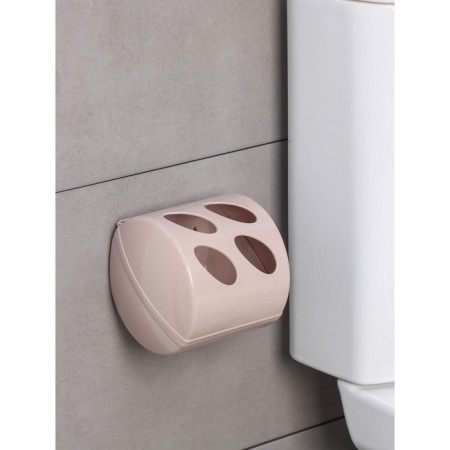 Keeplex Light toilet paper holder 13.4 × 13 × 12.4 cm, color beige topaz-1