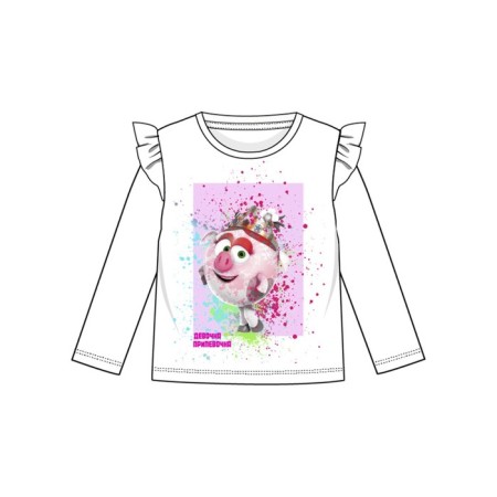 Футболка для девочки, рост 110 см-7