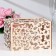 Wedding Bank "Love", wood, assembly, 24x19.5x16 cm