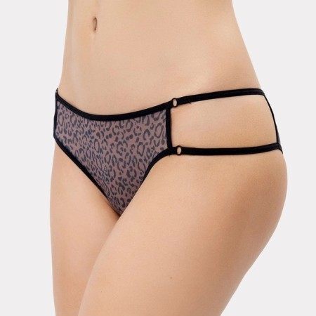 Cowards female brazilla (grid), coffee color, size 50-1