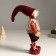 Interior doll "Goblin in a knitted sweater and fur vest" 42 cm