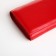 Women's wallet on magnet, red color