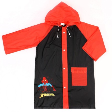 Children's raincoat, size l, 110-120 cm, spider-man-1