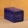 Rishtan ceramics "Aktash" Blue, 12x7cm
