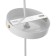 Lamp Bayerlux 2137/1wt E27 40W white 21x21x21-120 cm