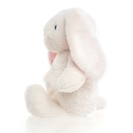 Soft Gulliver toy "Bunny Vyslowry", sedentary, cream color, 26 cm-5