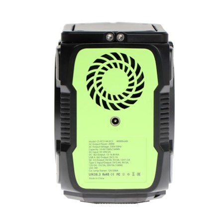 External battery CACTUS CS-PCS144-EC5, 40,000 mAh, 3 USB/USB-C, 5 A, 110-230V, ROM-8