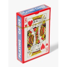 Карты игральные 54 шт "Король", карта 5.7 х 8.7 см, красная рубашка, 280 г