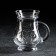 A set of glass mugs for Ayran, 330 ml, 2 pcs