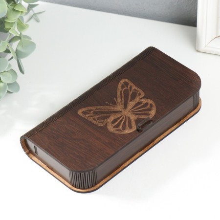 Casket "Butterfly" 17x8.5x3 cm mix-1