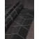 Rectangular carpet ragolle euphoria, size 160x230 cm, anthracite color