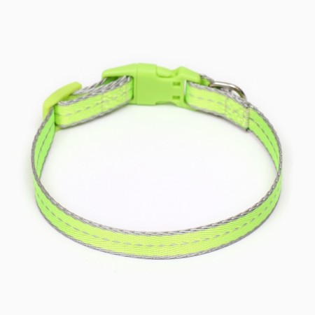 Neon collar 24-36 x 1.5 cm, green-1