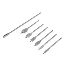 Set of drill fesard tundra, six. tail., 10-12-16-18-20-25 mm + extension cord 300 mm