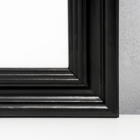 Photo frame Liza 50x70 cm black (plastic screen)-1