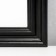 Photo frame Liza 50x70 cm black (plastic screen)