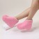 Socks for paraffin therapy, 28 × 21 cm, pink color