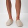 Male slippers, eco size 44-45, beige color