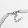 Pearl beads "Bride" ball No. 4,6,8, white color, l = 45 cm