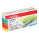 Stapler No. 10, up to 10 sheets, Devente, plastic case, built -in anti -stepler, neon orange