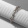 Bracelet Metal “Wheel” chain, color black silver, l = 16 cm