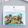 Beads for PVC Creativity "Rings Warm Autumn" set ≈ 330 pcs 0.1x0.6x0.6 cm