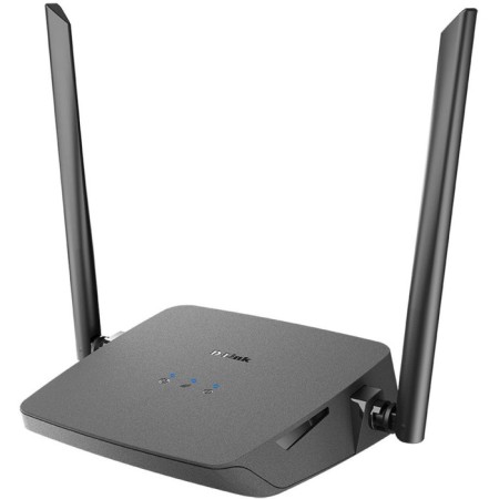 Wireless router D-Link DIR-615/Z1A, 100 Mbps, 4 ports, black-1