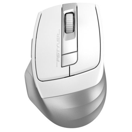 Mouse A4Tech FSTYLER FB35C white optical (2400DPI) wireless BT/Radio USB (6but)