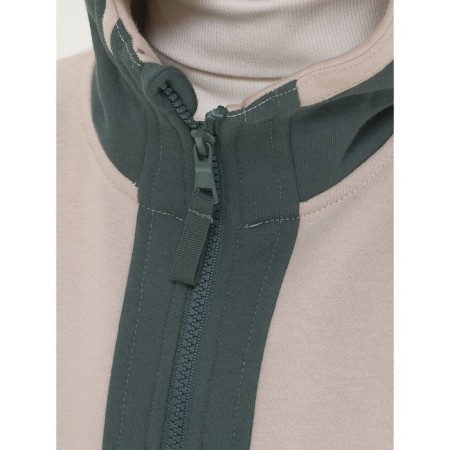 Sweatshirt for boys, height 116 cm, green color-1