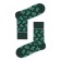Male cotton socks diwari happy "dinosaurs", size 27, dark green color