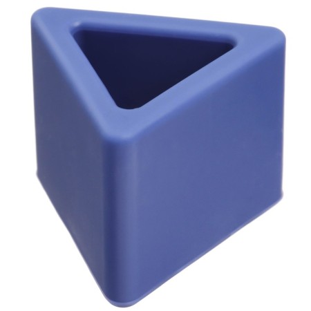 Developing toy - sorter “Study figures”, food silicone, blue color, Mum & Baby-14