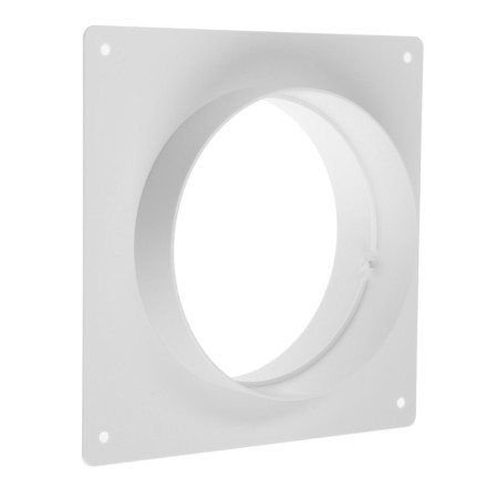 Round channels connector Zein, D = 150 mm, ventilation, with an overhead plate-3