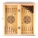 Board game 3 in 1 "Gzhel": chess, backgammon, checkers, wood 40 x 40 cm