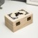 Casket wood for painting "Butterfly" 6x10x5 cm