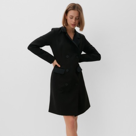 Dress (jacket) Women's minku: classic color black, river 42-1