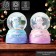 Souvenir polystone water ball light, music "Kotorusalka" d = 8 cm mix 12x8.5x8.5 cm