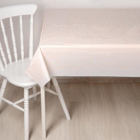 The tablecloth without the base is the elaborate "openwork", 110 × 120 cm, beige color-1