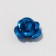 Busina "Rose", 6 mm, (set of 50 pcs.), Dark blue color
