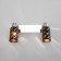 FENTE lamp, 2x40W E14, black color