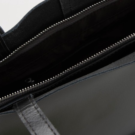 Luggage bag, external pocket, graphite color-2
