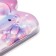 Notebook Gift Book on the comb 80l, line, color block, PVC Bunny PVC cover (10x10.5cm) 10539