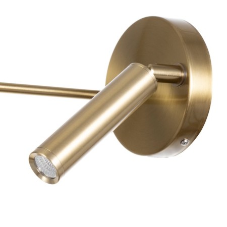Sconces "Titan" 2xLED 6W+3W 4000k gold 12x12x70cm-6